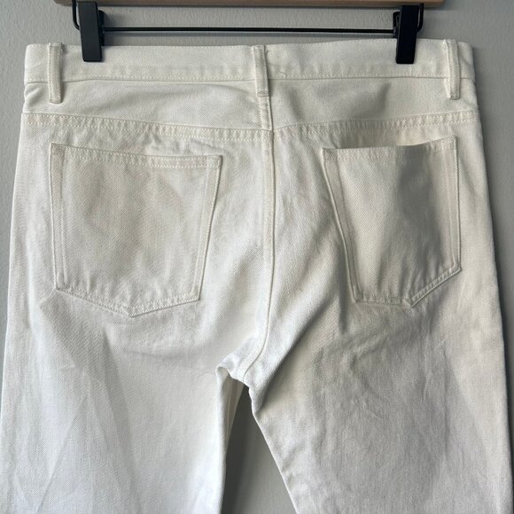 APC Jeans Petit New Standard White Denim Size 31 Women’s Straight Leg - Picture 4 of 8